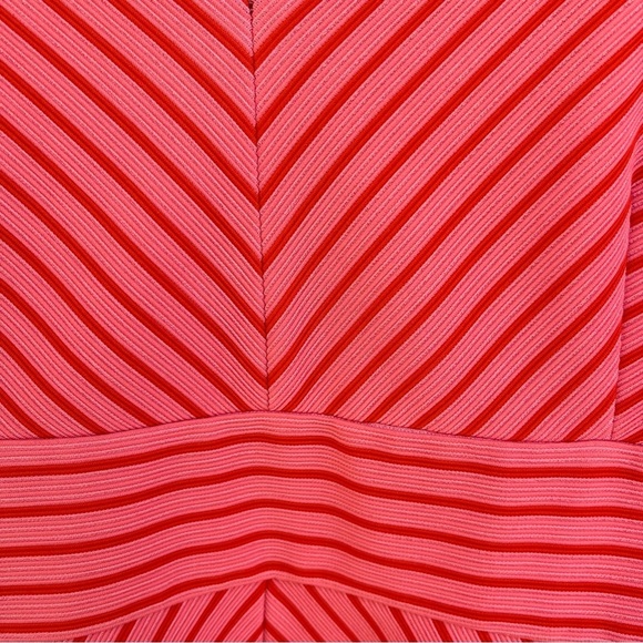 Adrianna Papell Chevron Striped Sleeveless Dress XL - Picture 5 of 11